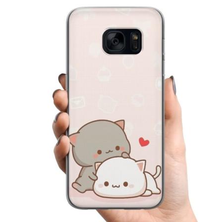 Samsung Galaxy S7 TPU Mobilcover Kawaii