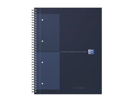 Oxford Kollegieblock Oxford A4+ rut blå - Lyreco - Kontorsmaterial - Block och anteckningsböcker - Kollegieblock