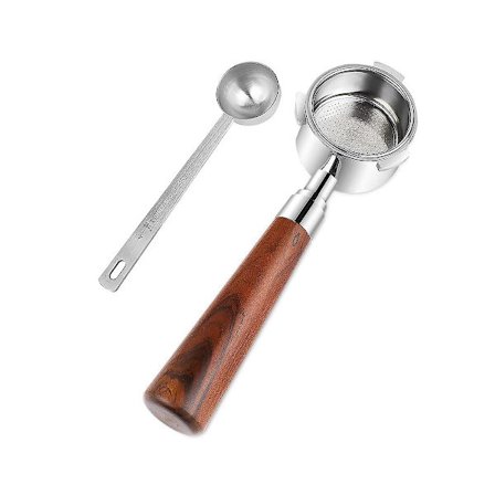 Bottenlös filter 51mm, kaffebottenlös filterhållare för kaffemaskin maskin kaffebottenfil