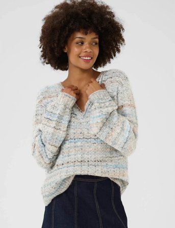 Culture Cumarble Pullover - Grey - M