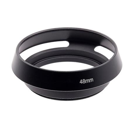 48mm metall linsehette for objektiver med 48mm filtertråd, for Canon Ql17 Giii-kamera, Leica R35 F2/f2.8, R50 F1.4-objektiver osv.