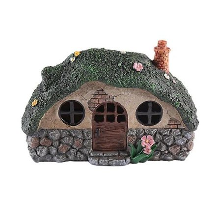 [CA] LED Solcellelampe Fjøs Utendørs Vanntett Hage Plenlampe Antikorrosjon Solcelledrevet for Ga Som Vist