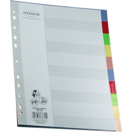 Titanium Intercalary A4 10 färger