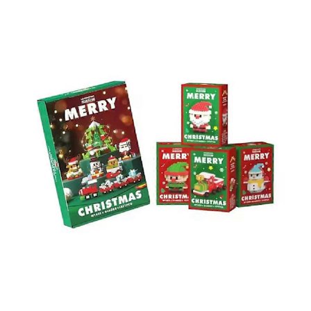 Nano Jule Byggeklodser Gave Sæt 1627 Dele