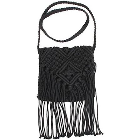(pow yeah!) Fôret heklet messenger bag for damer, sommerstrand skulderveske