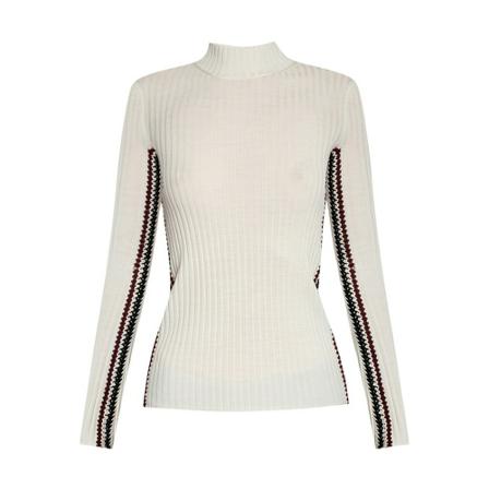 Chloé Turtleneck Topp beige, Dam, Dam, Storlek: S