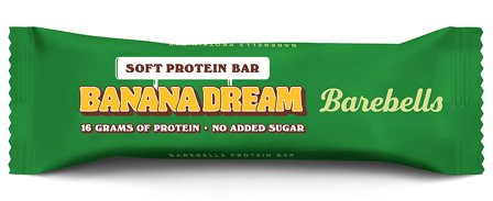 Barebells Proteinbar Soft Banana Dream, Helse & Madvarer, Protein & Energi, Energi- Og Proteinbarer