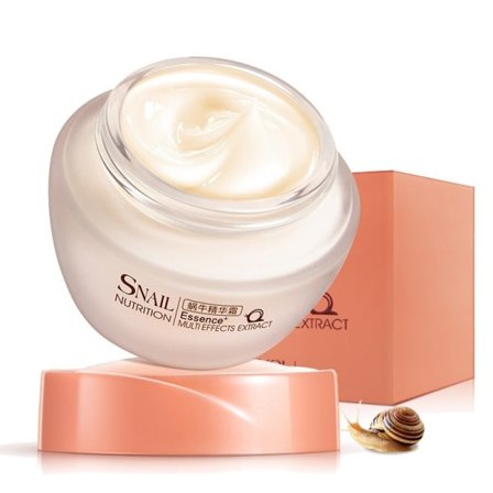 Ansigt pleje creme koreansk snegl hvid creme fugtgivende anti-aldring acne anti rynke dag creme