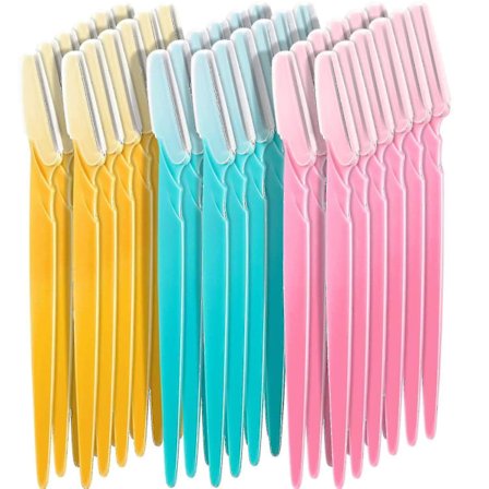 30 st Eyebrow Razor Shaver Kvinnors Ansiktsrakblad Med Precisionsskydd