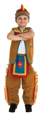 Indian Maskeraddräkt Barn L - Partyninja.se