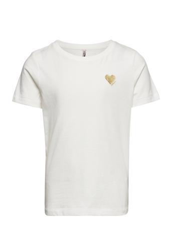 Kogkita S/S Logo Top Jrs White Kids Only