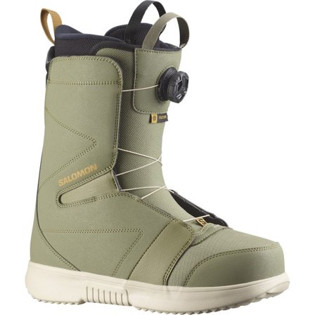 Salomon - Snowboard-Schuhe Herren Faction Boa - Deep Lichen Green / Rainy Day / Black - 29.5