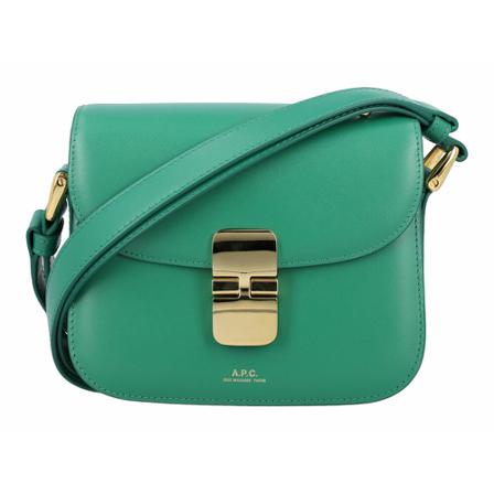 A.p.c. HandTas , Groen , Dames , Maat: ONE Size Schoudertassen