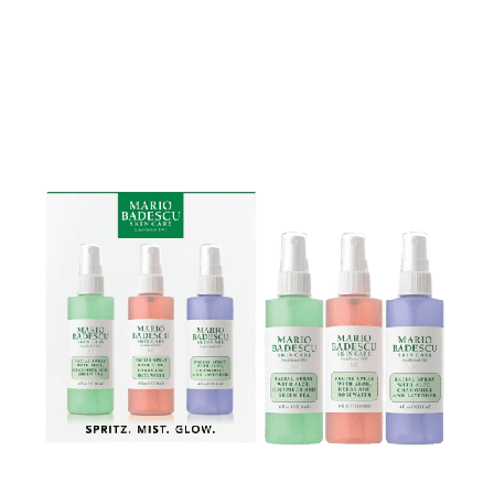 Mario Badescu Spritz.Mist. Glow Kit 3x Ansiktsvatten & facemist Unisex 118