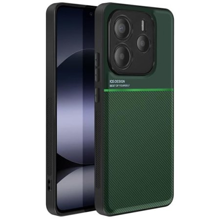 Coque - Xiaomi - Redmi Note 14 5G - Stødabsorberende - Bi-materiale - Grøn