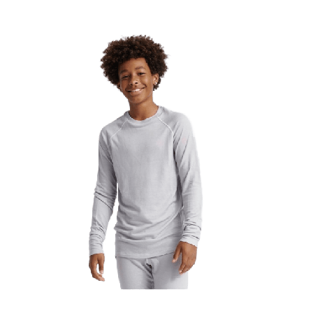 ISBJÖRN of Sweden Husky Underställströja 134cl-176cl Tröjor & koftor Unisex Grå 170/176