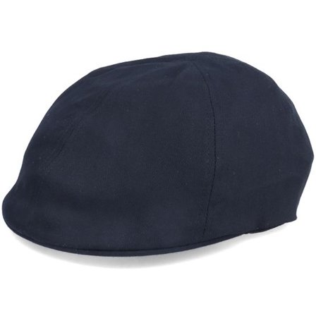 Yupoong - Svart flatcap Keps - Driver Black Flat Cap @ Hatstore