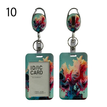 ID-brickahållare Badge Clip 10 10