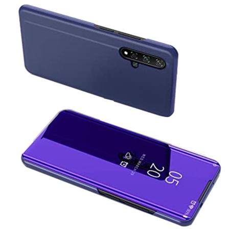 Eksklusivt Leman etui - Huawei Nova 5T Lilablå