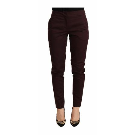 Just Cavalli, Skinny Trousers Bruin, Dames, Maat:S