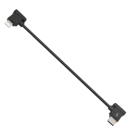 15cm fjernkontroll datakabel for DJI AIR2 MINI2 TypeC til IOS datakabel