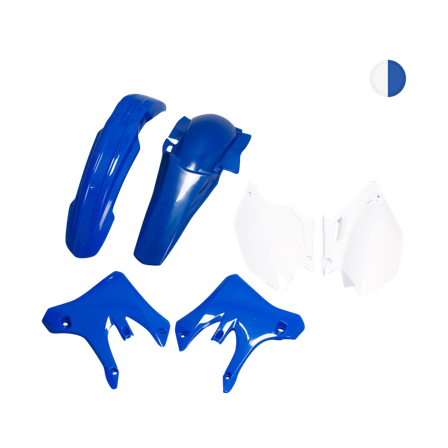Kit Plastiche Rtech Blu-Bianco - Yamaha WR 250F 2005-2006