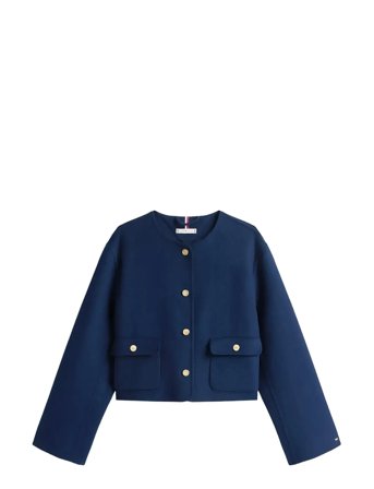 Tommy Hilfiger | Df Wool Blend Reg Lady Jacket | 34