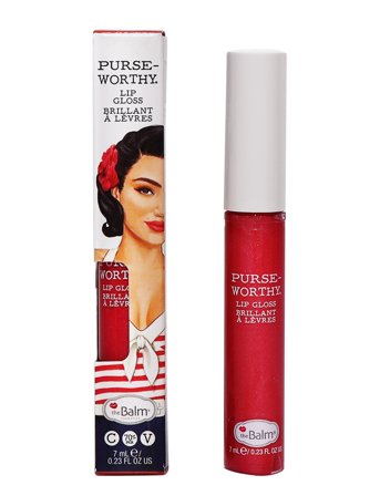 The Balm Purseworthy Lip Gloss Wristlet - Pink - 11 ML