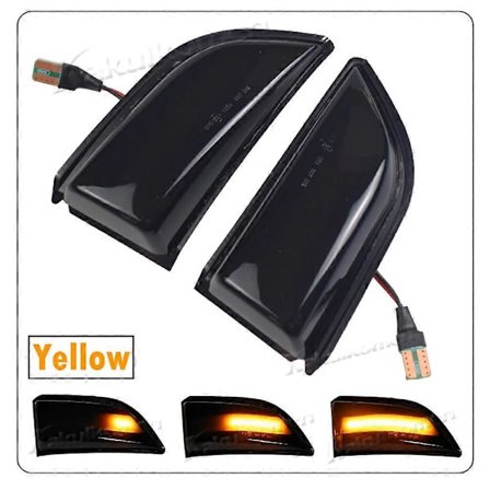 2 kpl Amber Led sivuvilkku suuntavilkku Volvo Xc60:lle 2008-2014 31217288 31217289