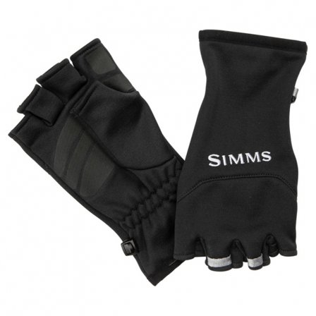 Simms Freestone Half Finger Black - L