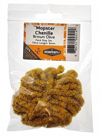 Semperfli Mopster Mop Chenille - Brown Olive