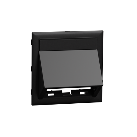 Schneider Electric INS60703 Datalock vinklat, svart, Strömbrytare & vägguttag