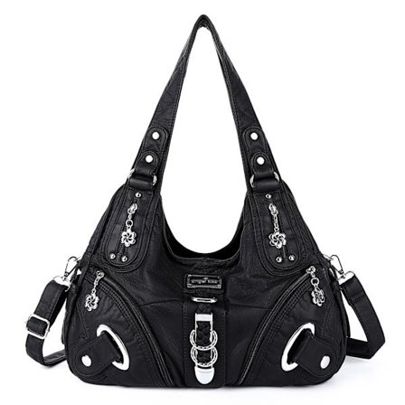 Naisten käsilaukut Pehmeä PU-nahka Suuret Hobo-laukut Naisille Olkalaukku