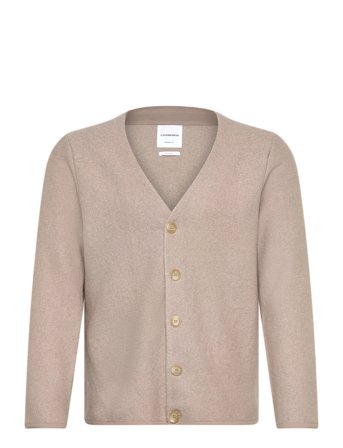 Wool Blend Cardigan Beige Lindbergh