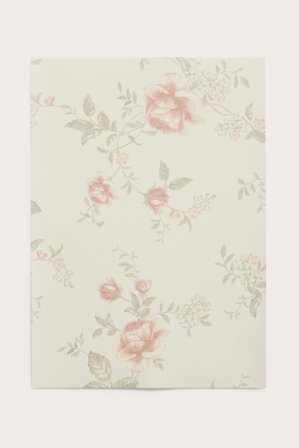 Newbie | Tapettinäyte Rose Garden | Beige