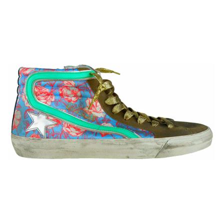 Golden Goose, Sneakers Blauw, Heren, Maat:43 EU,leer