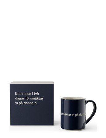 Design House Stockholm Astrid Lindgren Mug - Blue - 35 CL