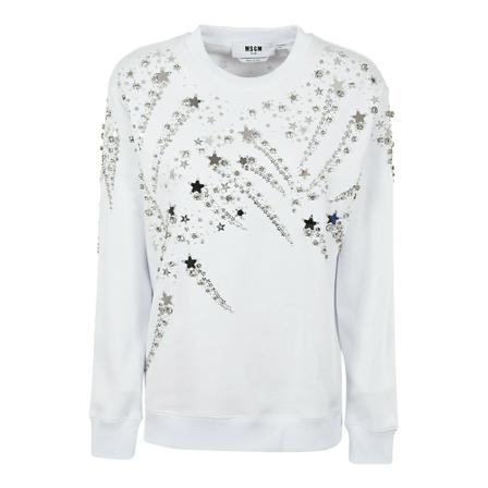 Msgm Hoodies Hvid, Dame