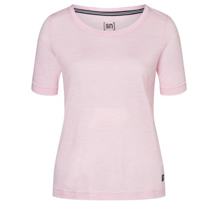 Super.natural Women's Essential Scoop Tee Women short-sleeved sweaters Pink XS