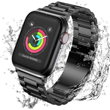 Rostfritt stål 42/44 klockarmband för klocka 1/2/3/4/5/6/7/SE