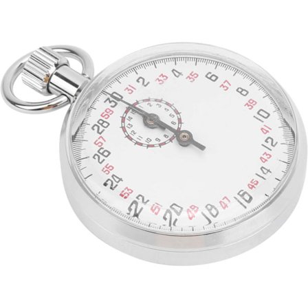 Uusin malli 2025 Mekaaninen sekuntikello Metallinen mekaaninen sekuntikello Analoginen kädessä pidettävä juoksuajastin Pyöräilylaskuri Suuri 