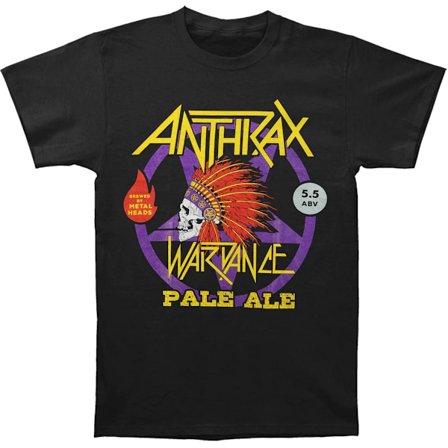 Anthrax Unisex Vuxen War Dance Paul Ale World Tour 2018 Bakre Tryck