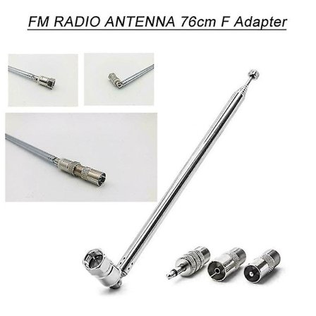 Bose Wave F -tyyppinen radioantenni Fm-teleskooppiantenni 3,5 mm:n Ada