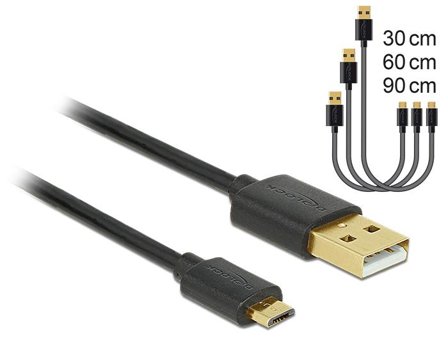 Delock USB-kabelsett
