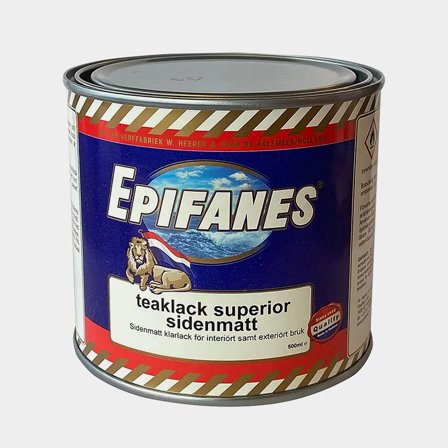 Fernissa / klarlack Epifanes Teaklack Superior UV-skyddad, 1 liter