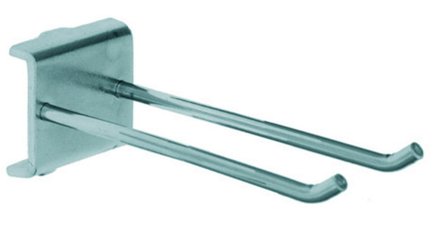 X-ponent Inredning 202204 Krog dobbelt 30x45 mm, Garageindretning & opbevaring