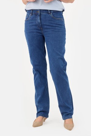 BRANDTEX - Ingrid Jeans - Blå - Straight Fit