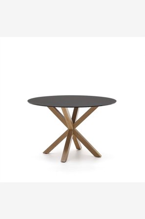 Kave Home - Spisebord - argo - Svart - Spisebord - Fra Homeroom