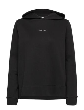 Micro Logo Ess Hoodie Huppari Musta Calvin Klein