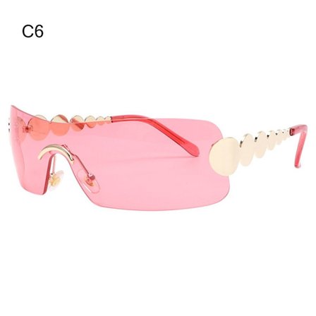 Miesten aurinkolasit Naiset Y2K Aurinkolasit C6 C6